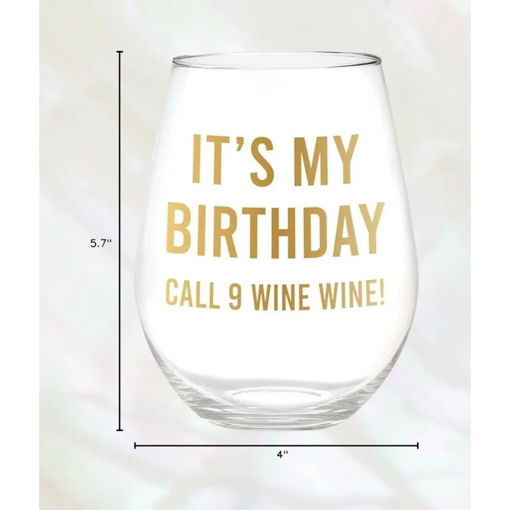SLANT  Jumbo Stemless Wine Glass 